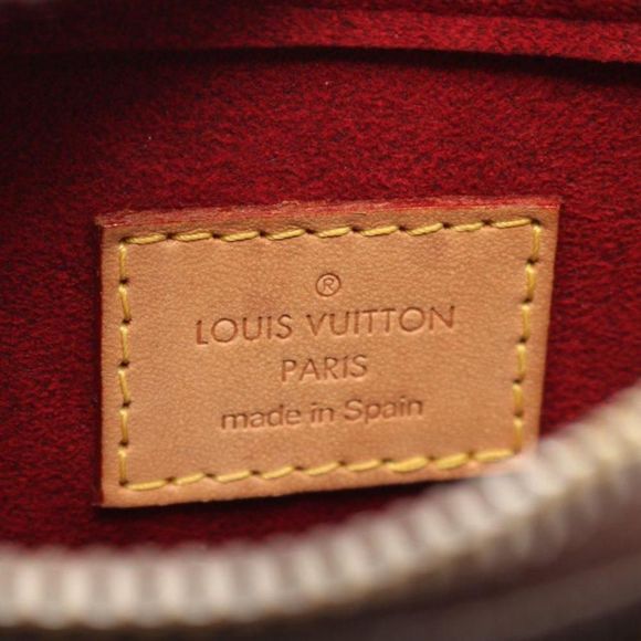 Louis Vuitton Vibasite PM Monogram Shoulder Bag PVC Leather Brown - Picture 3 of 7